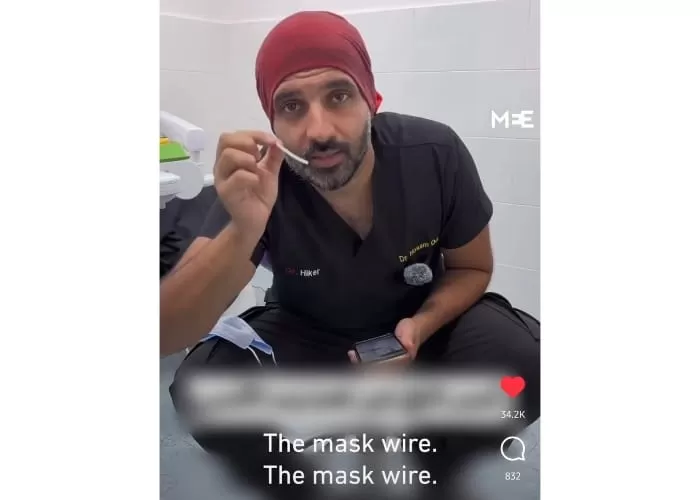 Dokter Gaza dan keajaiban penyembuhan ((Foto: GENMUSLIM.id/dok: Instagram @midleeasteye))