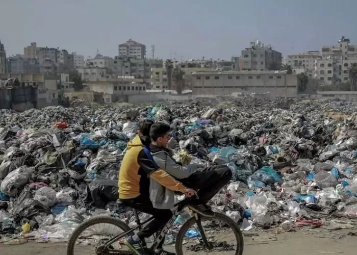 Kondisi terkini di Gaza (GENMUSLIM.id/dok: Instagram /@ajplus)