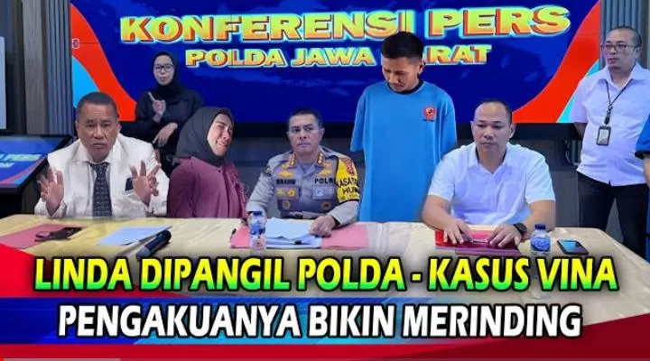 Linda diperiksa oleh Polda Jabar atas kasus pembunuhan Vina Cirebon (Foto: GENMUSLIM.id/dok: YouTube Yas channel)