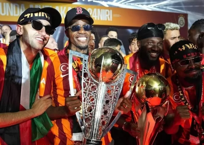 Pemenang Liga Turki, Galatasaray ((Foto: GENMUSLIM.id/dok: Instagram @hziyech))