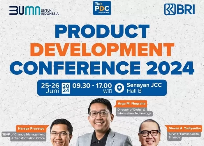 BRI ikut serta dalam acara PDC 2024 di Jakarta (foto: GENMUSLIM.id/Dok: BRI)