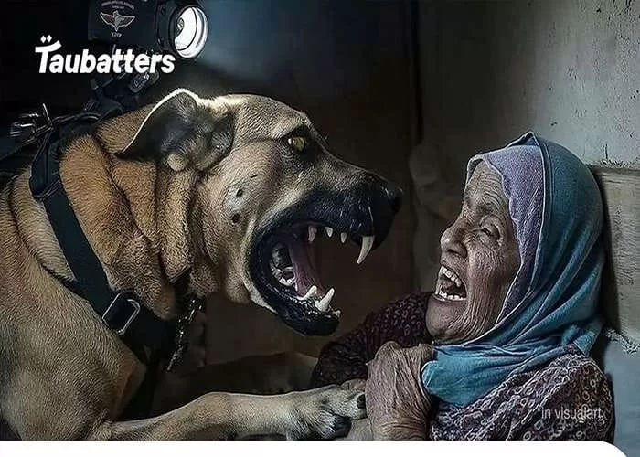 Tamparan keras, Aksi tentara Israel lepaskan anjing untuk serang nenek tak berdaya dapat kecaman netizen (GENMUSLIM.id/dok: instagram @taubatters)