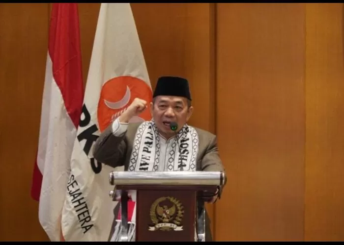 Jazuli Juwaini DPR RI Fraksi PKS serukan kemerdekaan Palestina ke dunia (foto: GENMUSLIM.id/dok: pks.id)