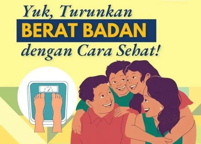 Tips Menurunkan Berat Badan (foto: GENMUSLIM.id/Dok: Instagram @dinkesjabar)