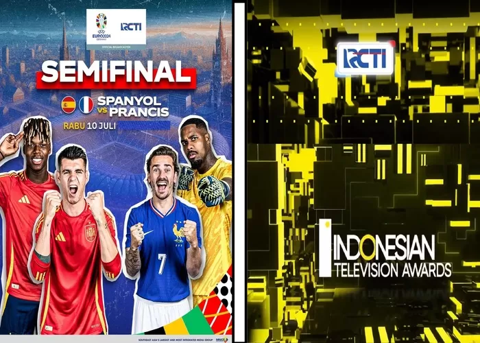 Jadwal TV RCTI,Rabu 10 Juli 2024,Semifinal EURO 2024, Spanyol VS