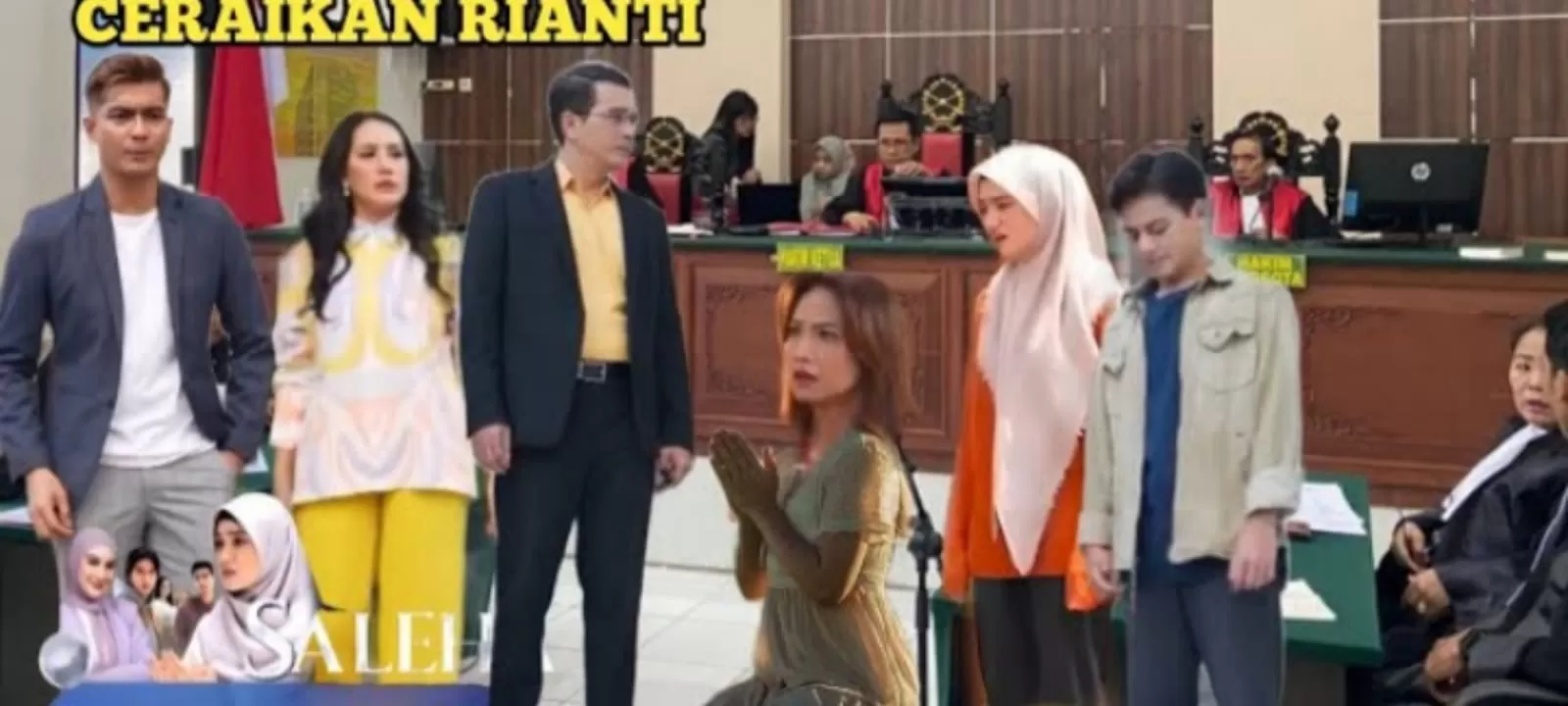 Sinetron Saleha 27 Juli 2024  ((Foto: Genmuslim.id/dok. Youtube KS Channel))