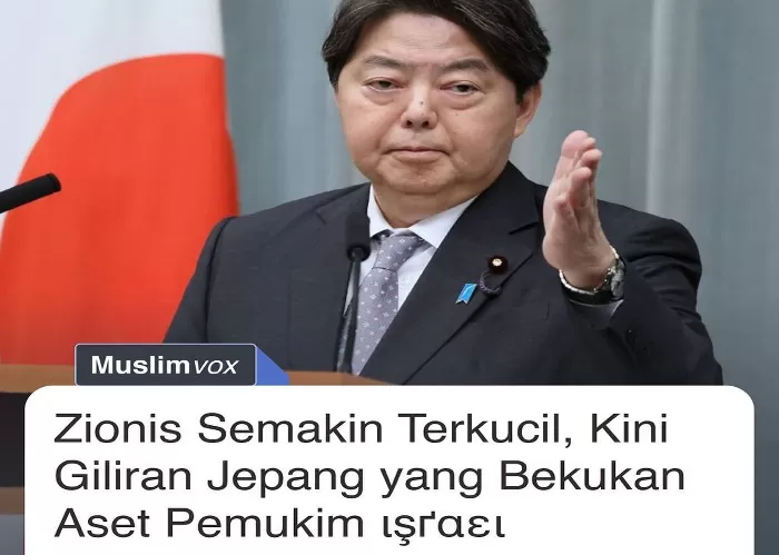 Menteri Sekretaris Kabinet Jepang Yoshimasa Hayashi (Foto: GENMUSLIM.id/dok: Instagram @muslimvox)