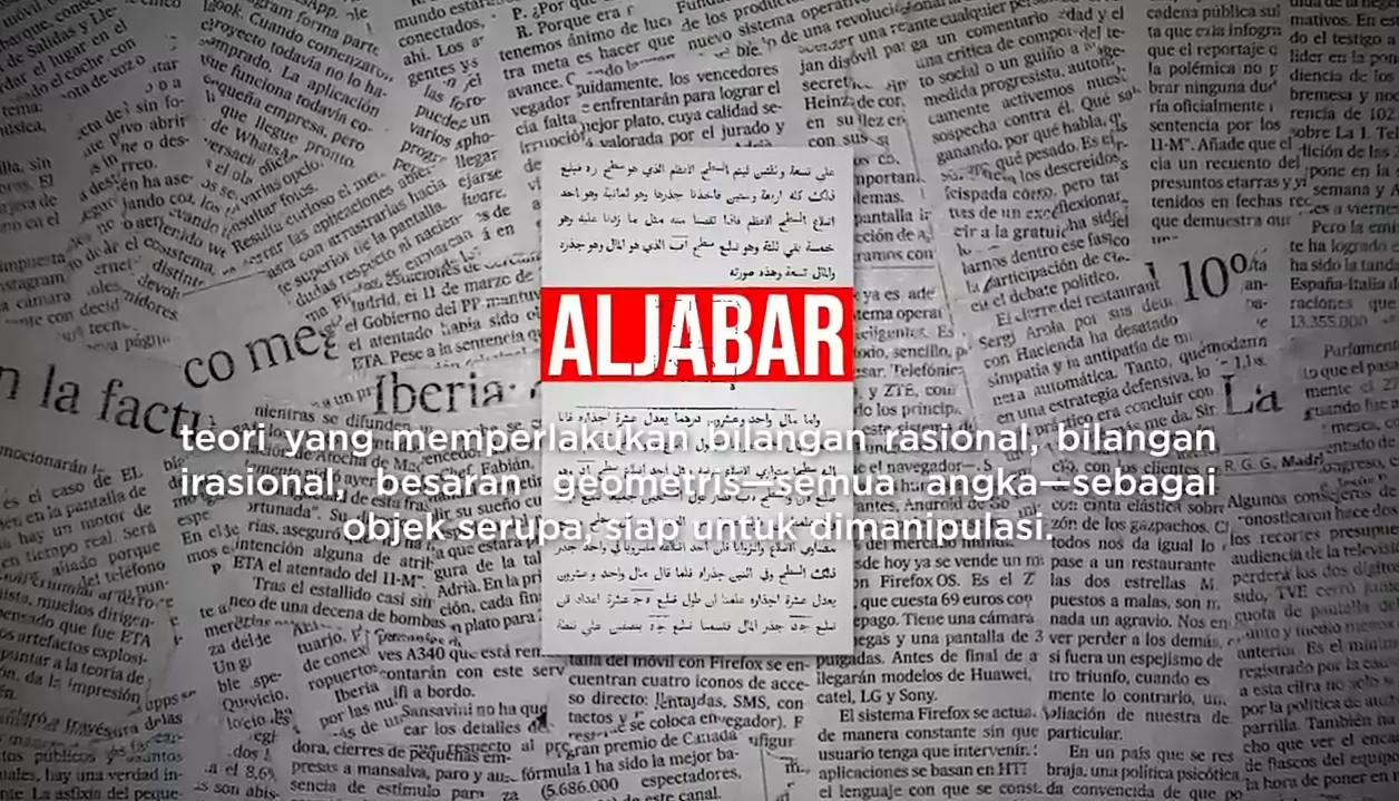 Al Khawarizmi seorang seorang matematikawan Islam yang dikenal sebagai bapak aljabar  ((Foto: GENMUSLIM.ID/Dok: YouTube @Ardhianzy))