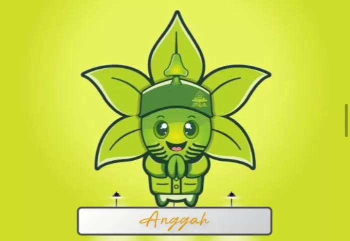 Kenalkan, ini Anggah! Maskot MTQ Nasional ke 30 (Foto: GENMUSLIM.id/dok: Instagram @BimaslIslam)