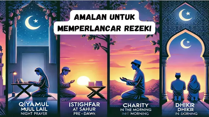 Apakah kita merasa rezeki kita sedang seret? Ustadz Khalid Basalamah memberikan empat cara melancarkan rezeki yang berupa amalan sunnah yang bisa kita lakukan setiap hari (Foto: GENMUSLIM.id/dok: Open AI)