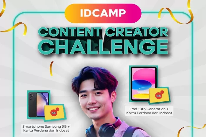 Tangkapan layar Challenge berhadiah iPad dan Smartphone dari IDCamp 2024 (Foto: GENMUSLIM.id/dok: Instagram @idcamp)