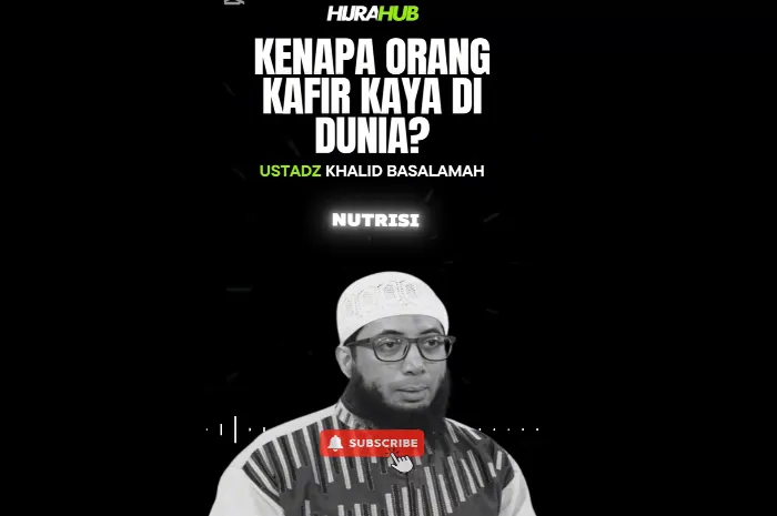 Penjelasan Ustadz Khalid Basalamah Mengenai Alasan Kenapa Orang Kafir lebih Kaya di Dunia daripada Muslim (Foto: GENMUSLIM.id/dok: YouTube Hijra Hub)