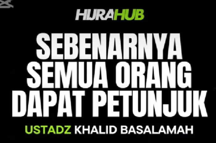 Pejelasan Ustadz Khalid Basalamah Mengenai Alasan Banyak Orang yang Sulit Bertaubat Karena Belum Mendapat Petunjuk dari Allah SWT (Foto: GENMUSLIM.id/dok:TikTok hirjahub)