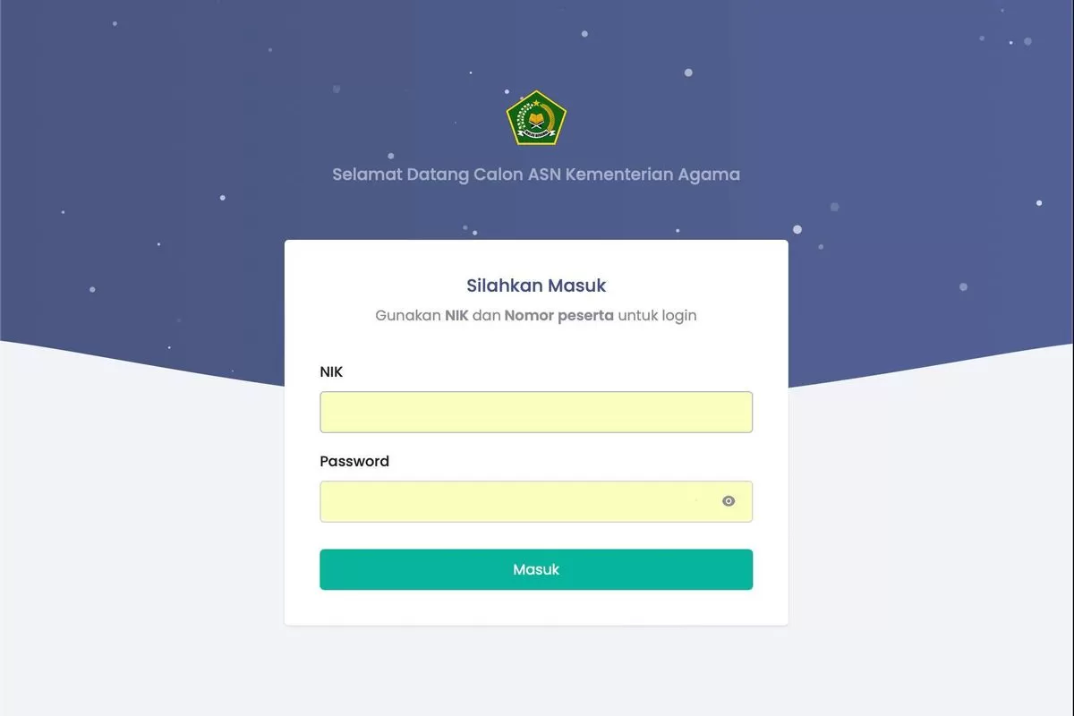 Panduan lengkap memilih lokasi ujian SKB CASN Kemenag 2024  (Foto: GENMUSLIM.id/dok: casn.kemenag.go.id)