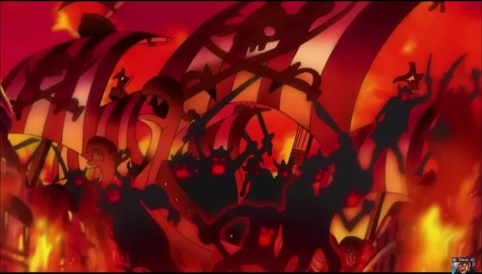 Perang Besar di Elbaph Akibat Kesalahpahaman Raja Elbaph Terhadap Kru Topi Jerami (Foto: GENMUSLIM.id/dok: YouTube Tamagon Park)