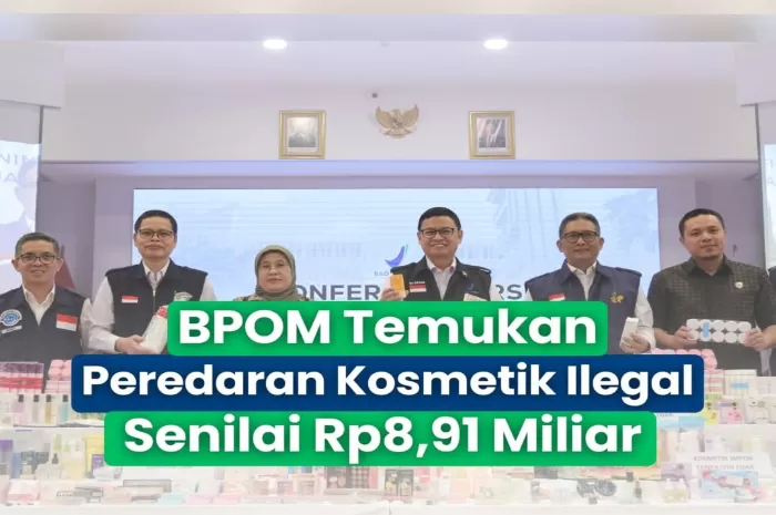Badan Pengawas Obat dan Makanan (BPOM) berhasil menyita sebanyak 69 merek kosmetik impor ilegal (Foto: GENMUSLIM.id/dok: Instagram @bpom_ri)