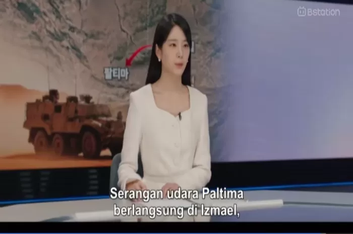 Salah satu scene adegan pada drama When The Phone Rings yang tengah menuai kontroversi akibat tuduhan propaganda terkait konflik Palestina-Israel (Foto: GENMUSLIM.id/dok: Bstation)