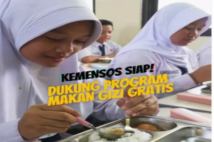 Pemerintah Indonesia terus melanjutkan program bantuan sosial (bansos) salah satunya Program Makan Bergizi Gratis (Foto: GENMUSLIM.id/dok: Instagram @kemensosri)