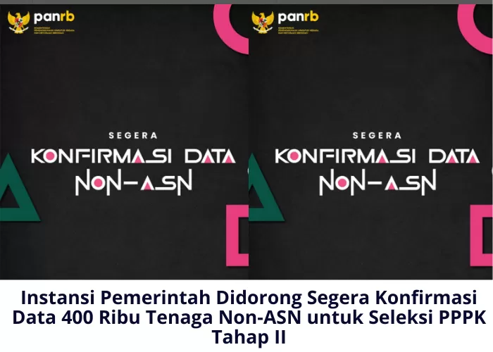 Pemerintah menekankan pentingnya penyelesaian penataan tenaga non-ASN di seluruh instansi untuk seleksi PPPK Tahap II (Foto: GENMUSLIM.id/dok: Instagram @kemenpanrb/Mitri Sopiatun)