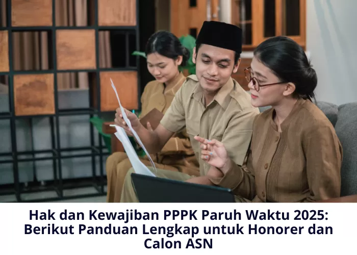 hak dan kewajiban yang dimiliki oleh PPPK Paruh Waktu yang kini diakui sebagai bagian dari ASN (Foto: GENMUSLIM.id/dok: Menpan.go.id/Mitri Sopiatun/Canva)
