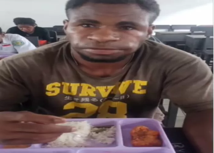 Program Makan Bergizi Gratis yang diluncurkan oleh Presiden Prabowo telah menjangkau Provinsi Papua Pegunungan  (Foto: GENMUSLIM.id/dok: Instagram @bandungtrenz)