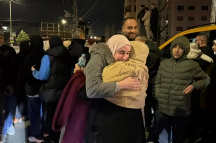 Tahanan termuda Palestina dibebaskan saat kesepakatan pertukaran tawanan selama gencatan senjata (Foto: GENMUSLIM.id/dok: Anadolu/py)