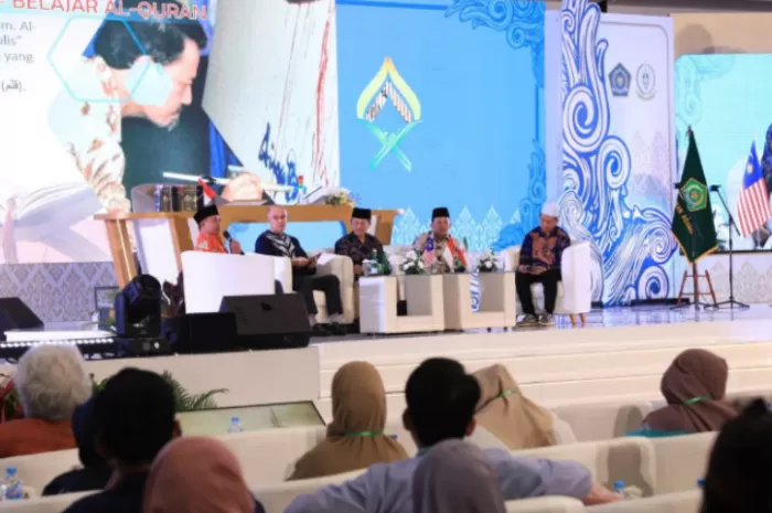 Seminar MTQ Internasional mengajak para seniman kaligrafi Indonesia untuk berpartisipasi di ajang dunia (Foto: GENMUSLIM.id/dok: Kemenag)