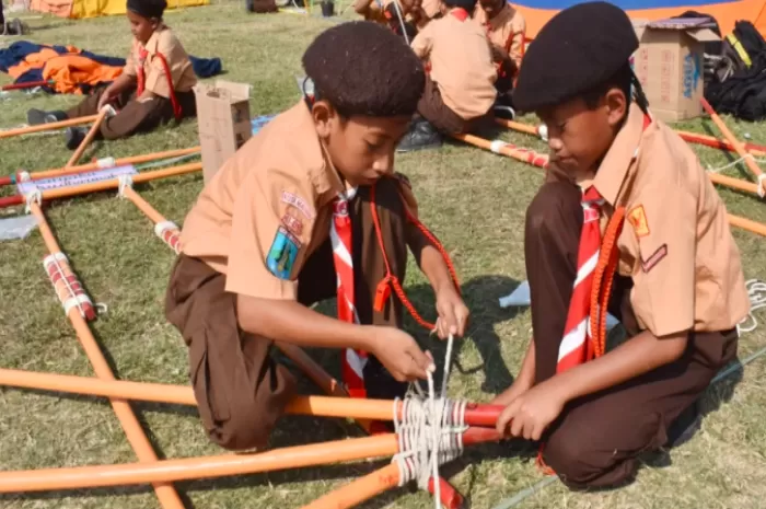 Anggota Pramuka bisa diprioritaskan dalam SPMB 2025 (Foto: GENMUSLIM.id/dok: Pojoksatu/Muhammad Rifki Fauzan)