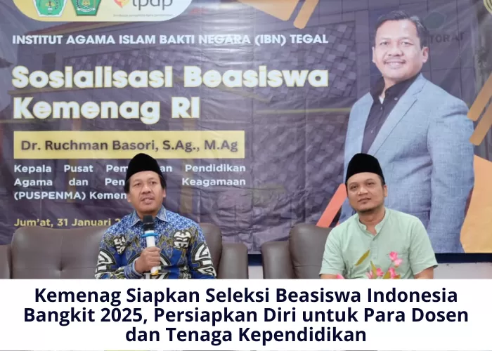 Kemenag menunjukkan keseriusannya dalam memberikan dukungan terhadap pendidikan tinggi melalui program Beasiswa Indonesia Bangkit (Foto: GENMUSLIM.id/dok: kemenag.go.id/Canva/Mitri Sopiatun)