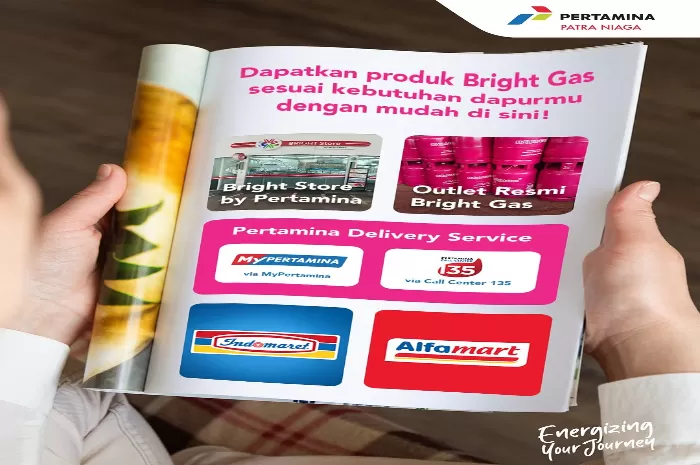 informasi terbaru mengenai daftar harga elpiji  ukuran 5,5 kg dan 12 kg yang berlaku pada Februari 2025 di berbagai wilayah (Foto: GENMUSLIM.id/dok: Instagram @brightgas)