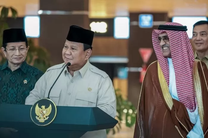 Presiden RI, Prabowo Subianto saat resmikan Terminal Khusus Haji dan Umrah di Bandara Soetta, Tangerang, Banten (Foto: GENMUSLIM.id/dok: Instagram @prabowo)