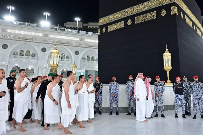 Presiden Prabowo dan rombongan sempat melaksanakan umrah pada Kamis, 3 Juli 2025 dini hari waktu setempat saat kunjungan ke Arab Saudi (Foto: GENMUSLIM.id/dok: presidenri.go.id)