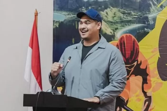Menpora Dito Ariotedjo saat hadir dalam acara peresmian Tour de Entete pada 7 Juli 2025 (Foto: GENMUSLIM.id/dok: Instagram @ditoariotedjo)