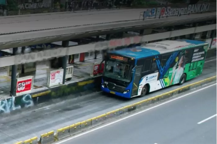 TransJakarta sudah mulai beroperasi dengan normal usai kericuhan di beberapa halte (Foto: GENMUSLIM.id/dok: Instagram @pt_transjakarta)