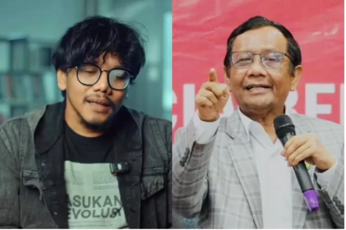Eks Menko Polhukam RI, Mahfud MD (kanan) menyoroti terkait kontroversi influencer, Ferry Irwandi (kiri) dengan Dansat Siber TNI (Foto: GENMUSLIM.id/dok: Instagram @irwandiferry - @mohmahfudmd)