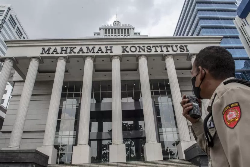 MK telah menolak gugatan syarat pendidikan dan memastikan lulusan SMA tetap berhak maju sebagai capres hingga cawapres (Foto: GENMUSLIM.id/dok: mkri.id)