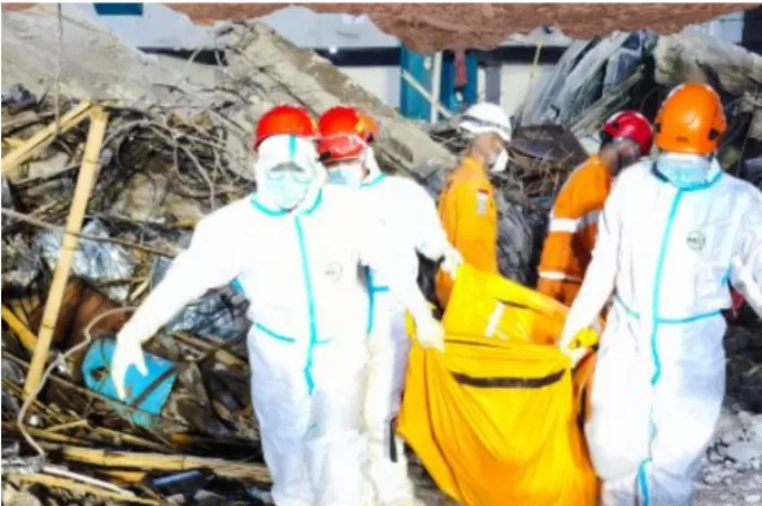 Proses hukum terkait kemungkinan tindak pidana akan dilakukan Kepolisian usai evakuasi Ponpes Al Khoziny Sidoarjo selesai (Foto: GENMUSLIM.id/dok: Instagram @kantorsar_surabaya)