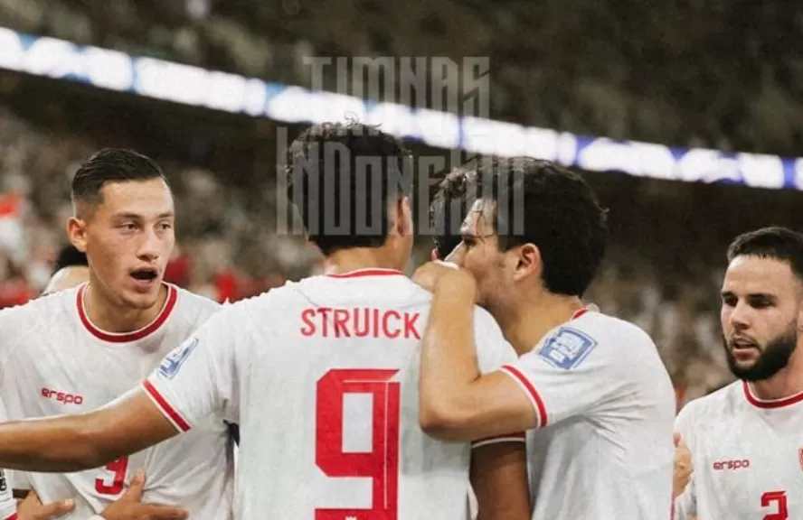 Potret Para Pemain Tim Nasional Indonesia. 