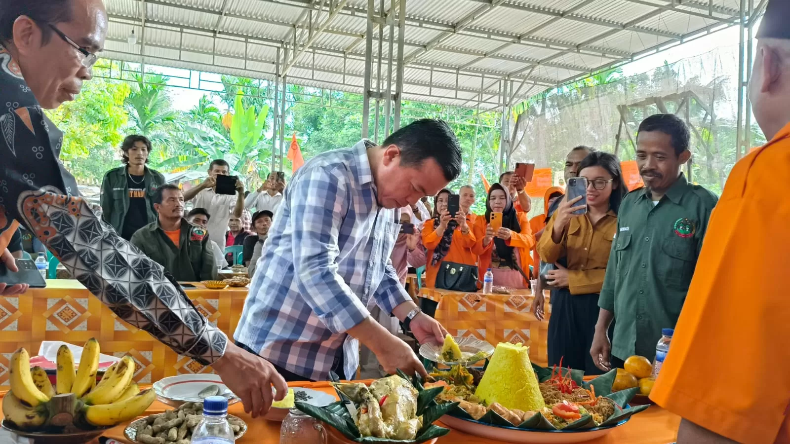 Al Haris Hadiri Peringati Hari Tani Bersama SPI Jambi (ist/langitviral.com)