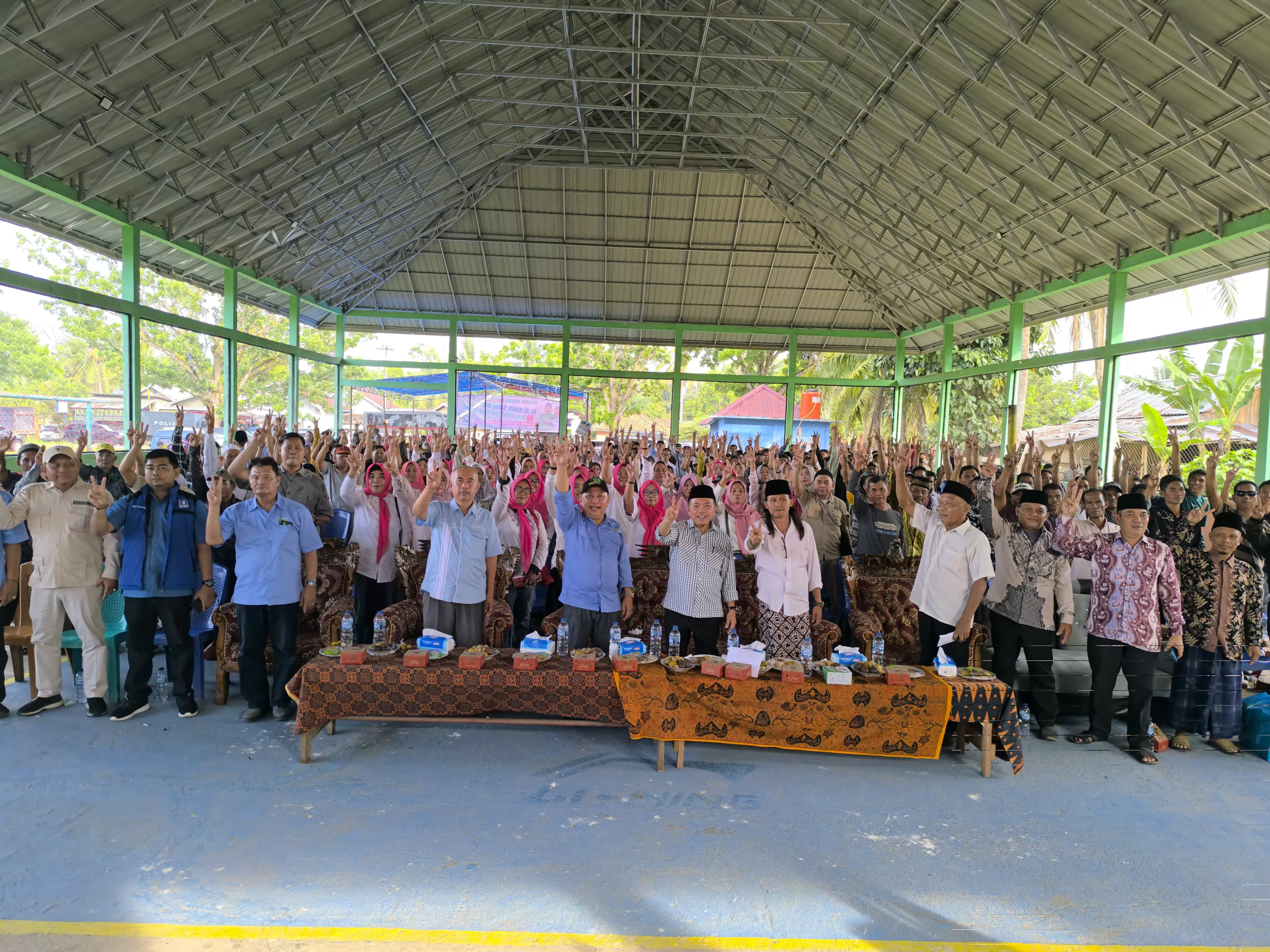 Masyarakat Pauh Sarolangun Doakan Haris-Sani Lanjut Dua Periode