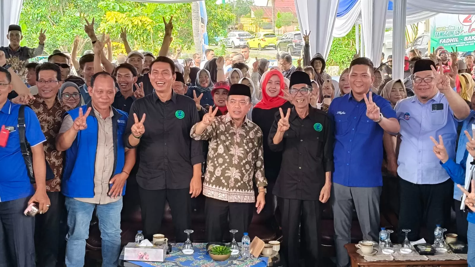 Dihadiri Fadil dan Bachtiar, Al Haris Silaturahmi Bersama Tokoh Masyarakat Muara Bulian dan Kader PAN Batanghari