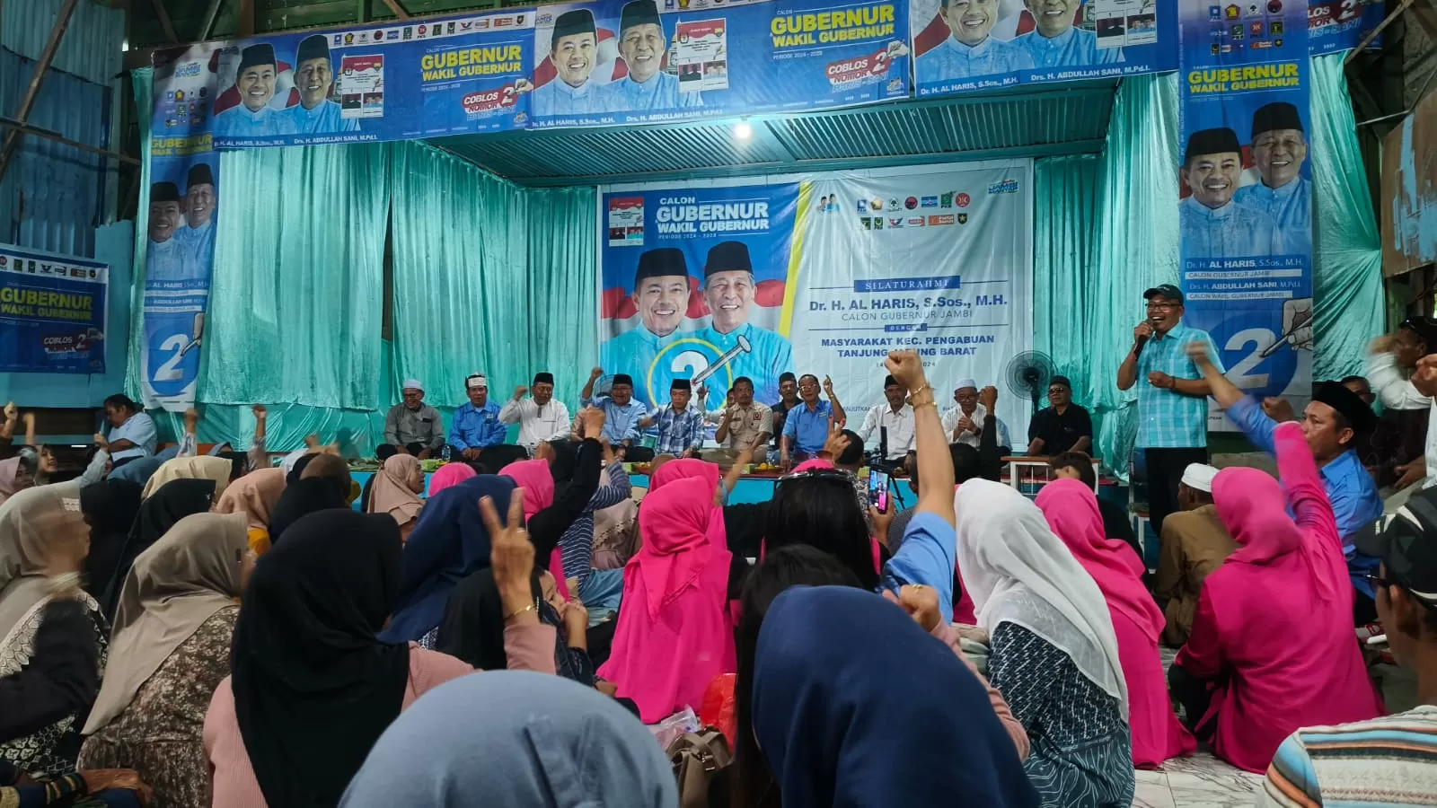 Warga Terima Kasih Kepada Al Haris Jalan Teluk Nilau-Senyerang Sudah Mulus