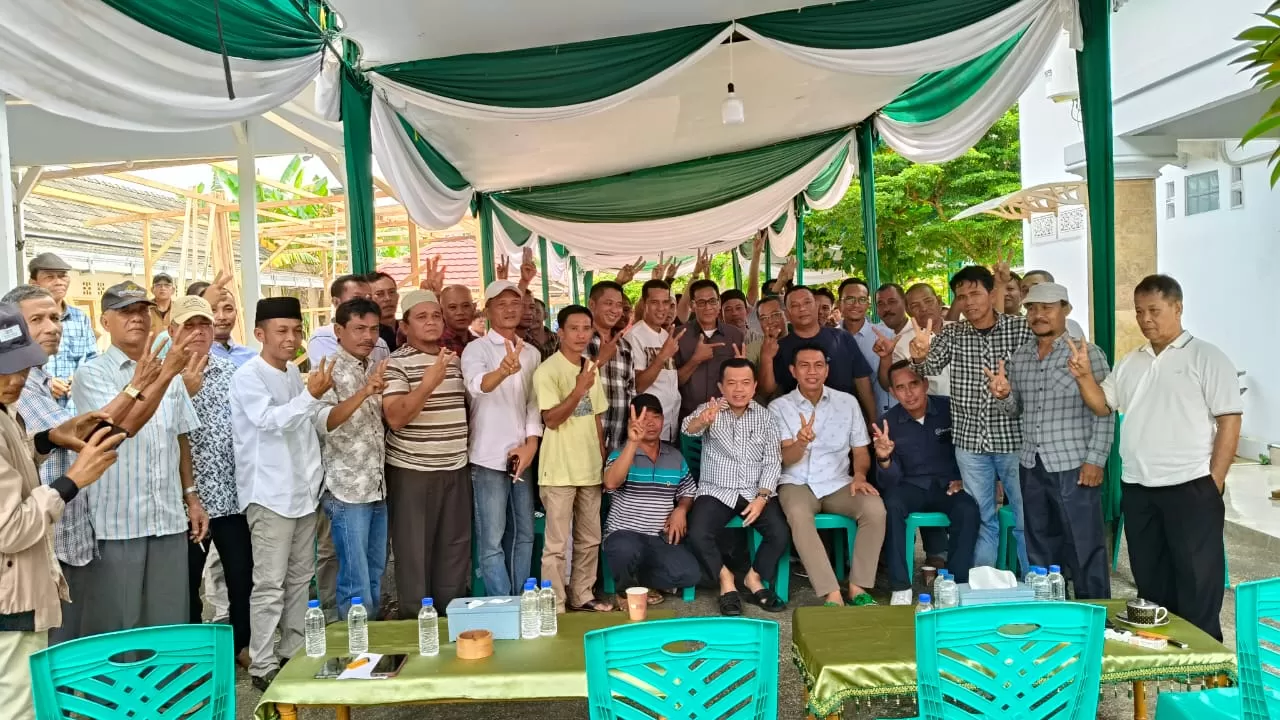 Al Haris Silaturahmi dengan Tim Fadhil Arief Tanggung