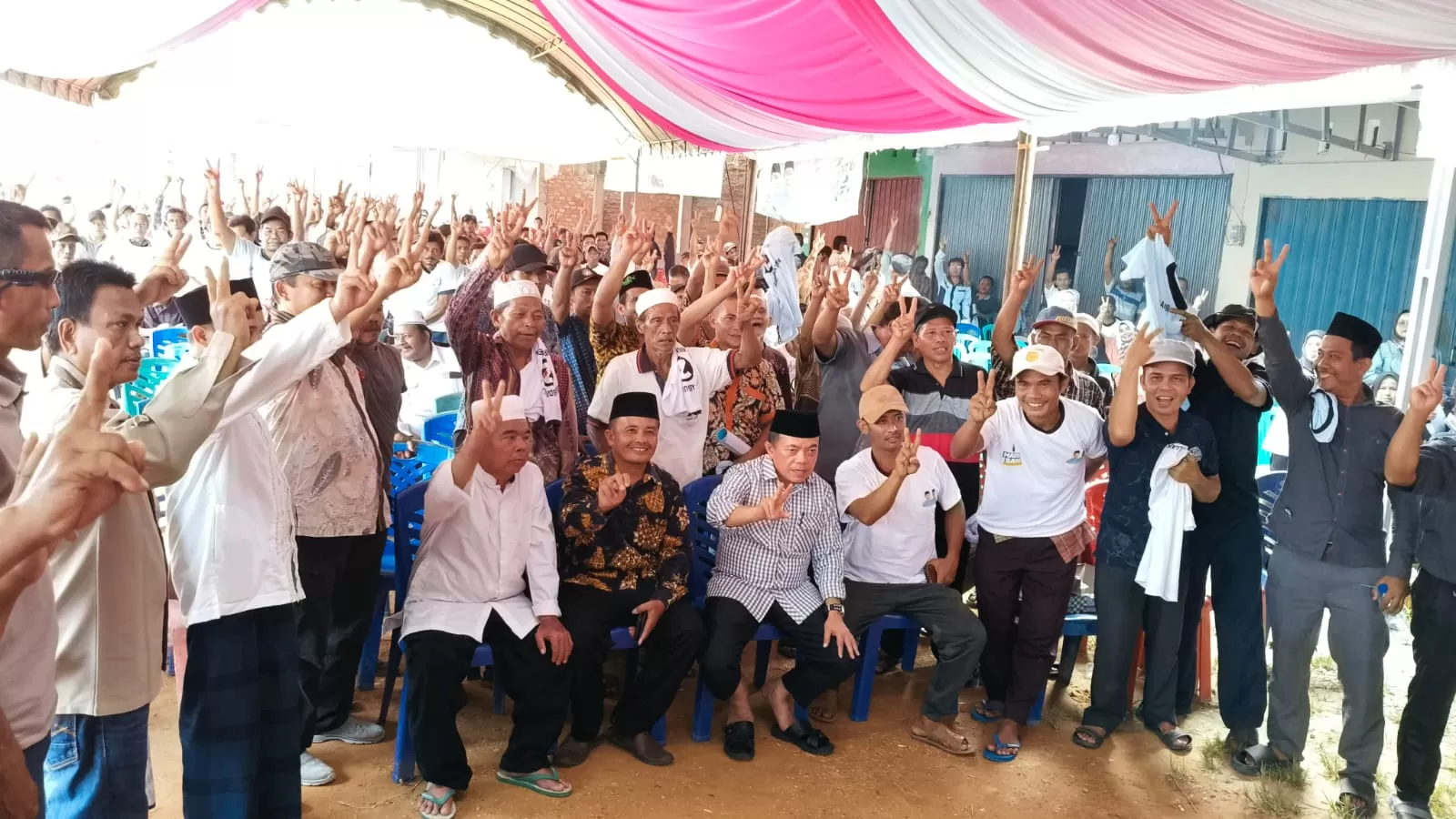 Warga Air Hitam Nyatakan Siap Memenangkan Haris-Sani