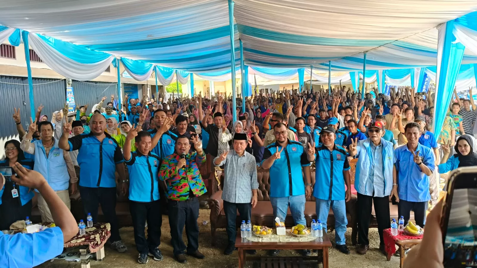 Keluarga Besar F.SPTI-K.SPSI Jambi Tegaskan Bulat Dukung Haris-Sani di Pilgub 2024