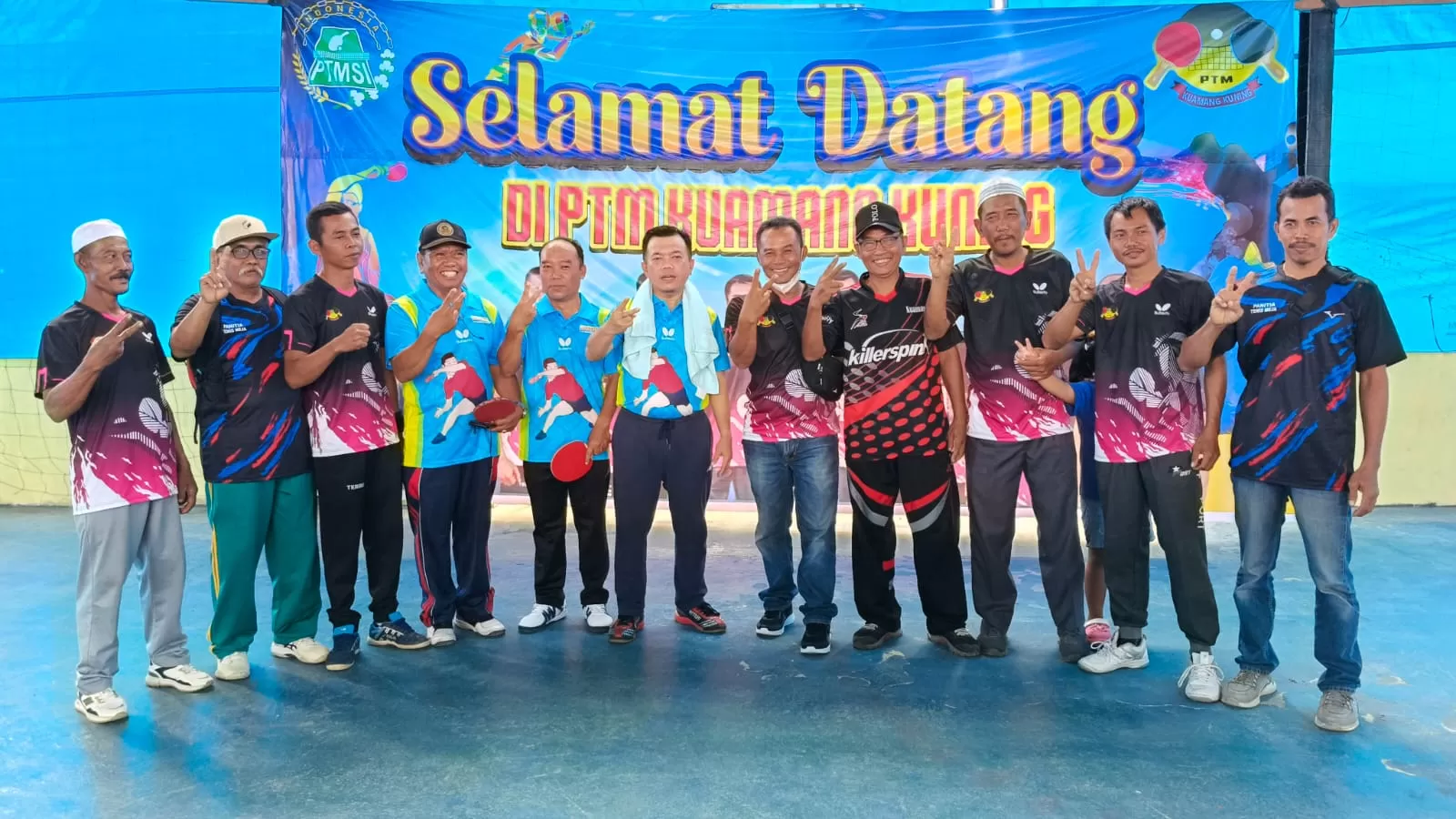 Turnamen Tenis Meja Al Haris Cup Kuamang Kuning Disambut Antusias Pecinta Pingpong Jambi