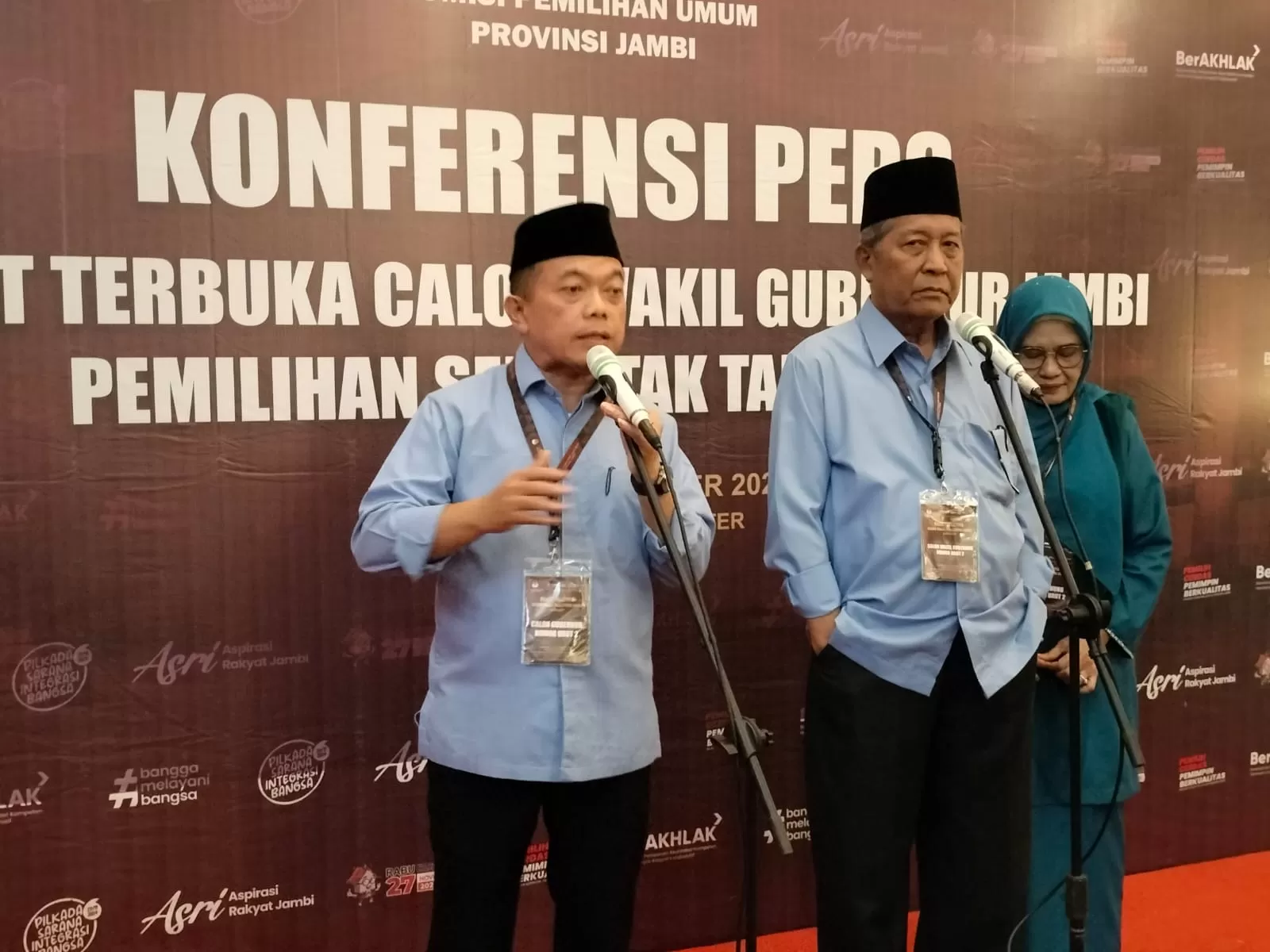 Al Haris, saat diwawancarai