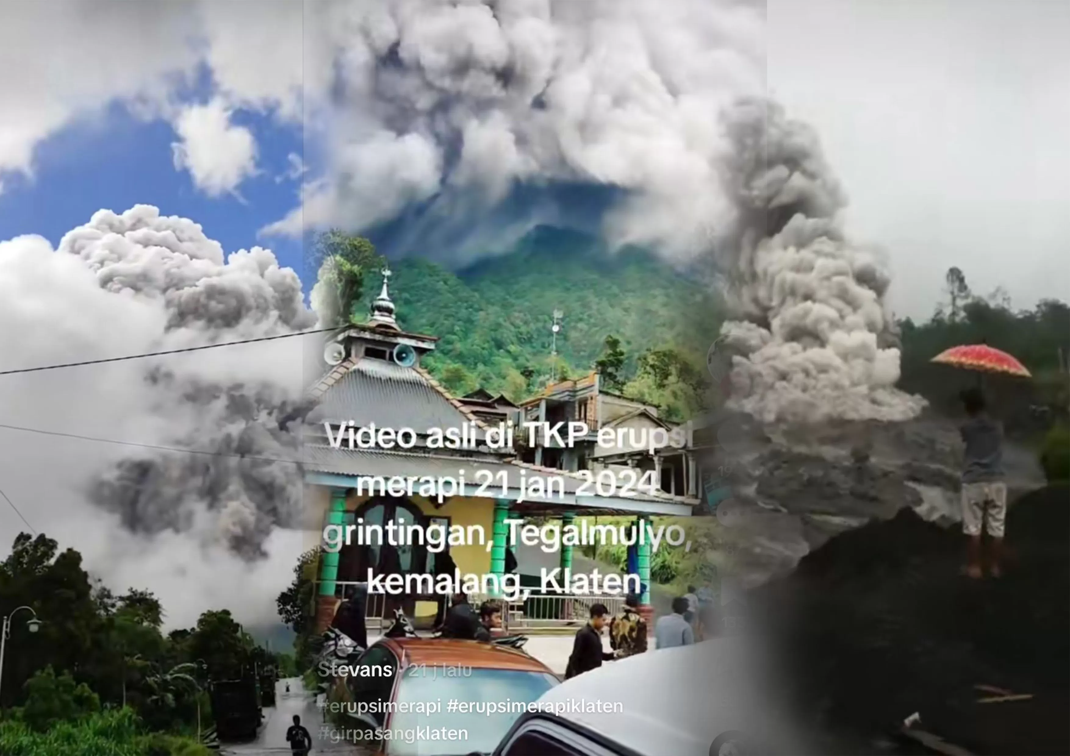 Abu Vulkanik Erupsi Gunung Merapi Guyur Boyolali Dan Klaten. Begini ...