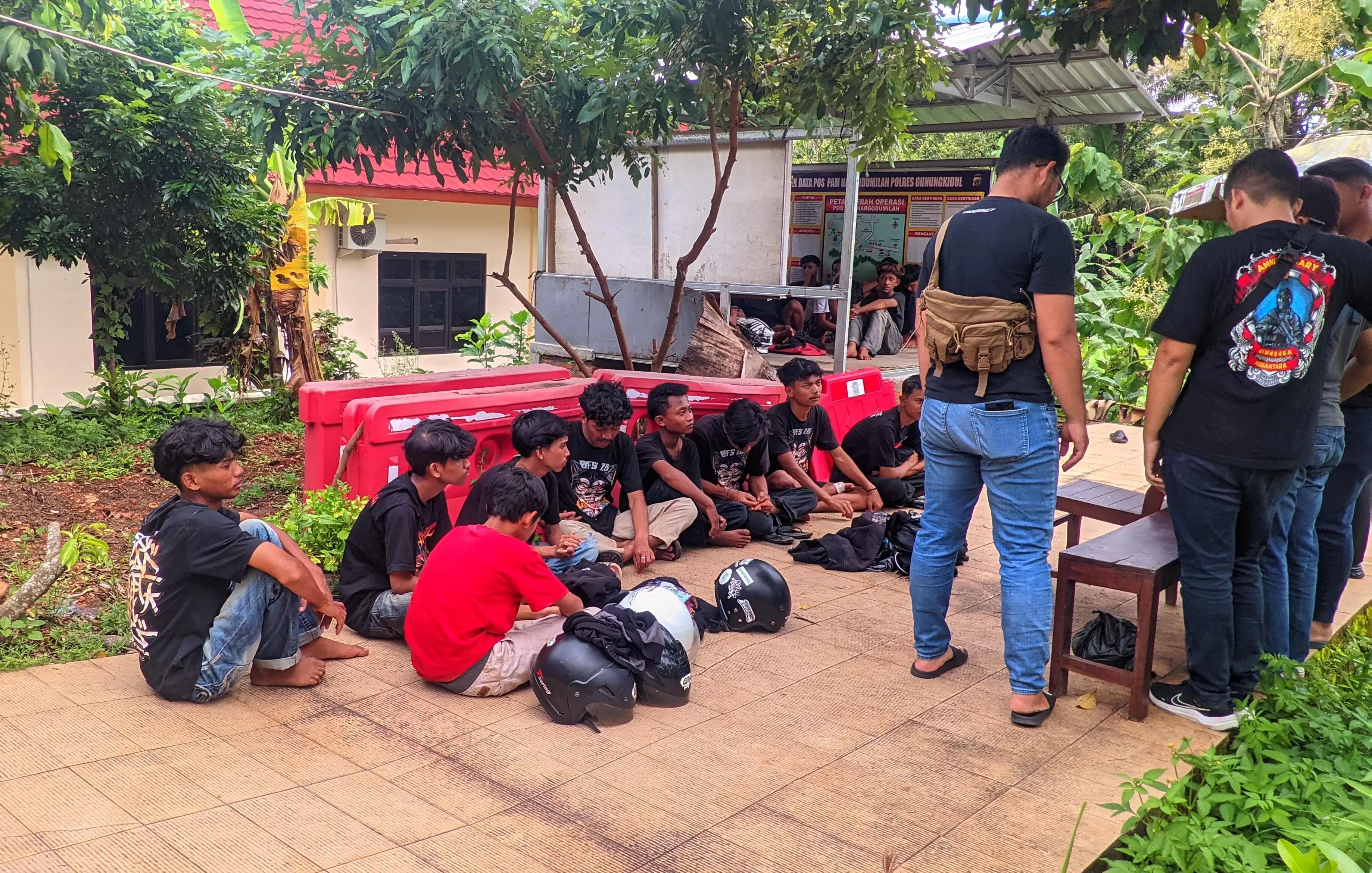 Meresahkan, 31 Remaja Asal Klaten Bawa Sarung dan Ada Yang Mabuk sempat  Bentrok dengan Warga di Nglanggeran - Radar Jogja