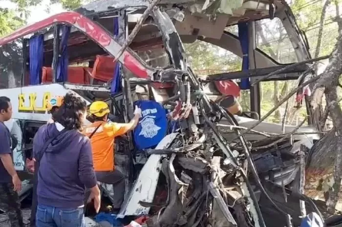 Polisi Selidiki Sebab Kecelakaan Maut Bus Eka Dan Bus Sugeng Rahayu ...